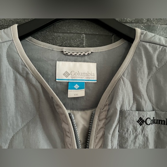 Columbia Water-Repellent Wind-Resistant Quilted Insulated Light Weight Vest XXL - Picture 8 of 16